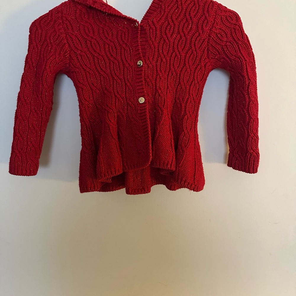 Cynthia Rowley Red Knit Sweater